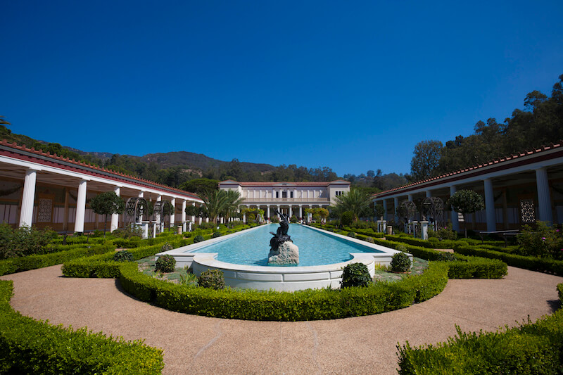 Be sure to visit the Greek and Roman collections in the stunning Getty Villa. (Photo: Getty)