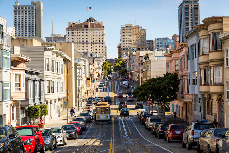 San Francisco’s beautiful streets are the perfect place to finish. (Photo: Getty)