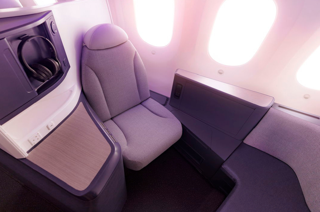 The Business Premier Luxe™ seats onboard Air New Zealand. 