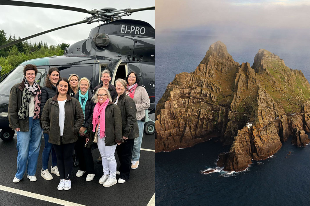 A private helicopter tour over the picturesque Ring Of Kerry