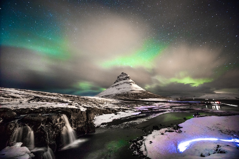 Northern lights at Mount Kirkjufell, Iceland. Photo: Getty Images Northern lights at Mount Kirkjufell, Iceland. Photo: Getty Images