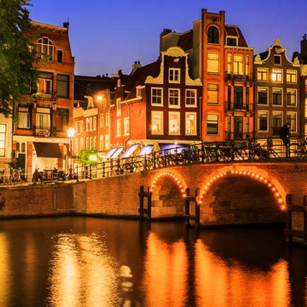 Amsterdam, Netherlands river canal